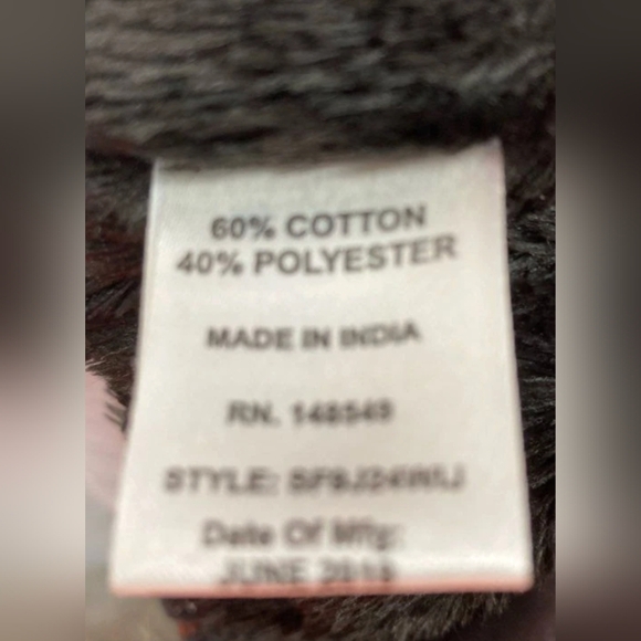 Steve’s Jeans Sherpa Lined Hoodie Zip-Up Sweat Jacket Size L NWT MSRP $58 - Picture 5 of 6